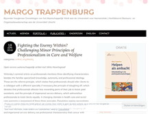 Tablet Screenshot of margotrappenburg.nl